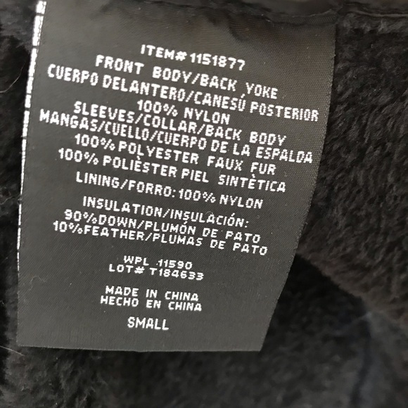 32 Degree Heat mixed media black jacket - Picture 6 of 8